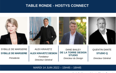 Table ronde Hostys Connect –  La parole aux architectes d’intérieur de différents coins du monde